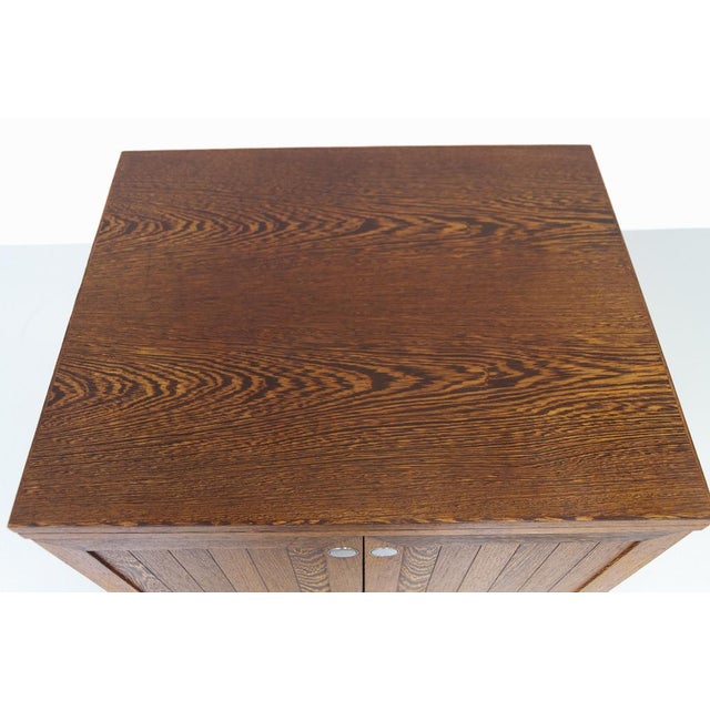 Danish Modern Folding Dry Bar in Wengé by Dyrlund, 1960s For Sale - Image 12 of 18