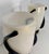 Black Murano Black and White Glass Vases by Cenedese, 2000s, Set of 2 For Sale - Image 8 of 11