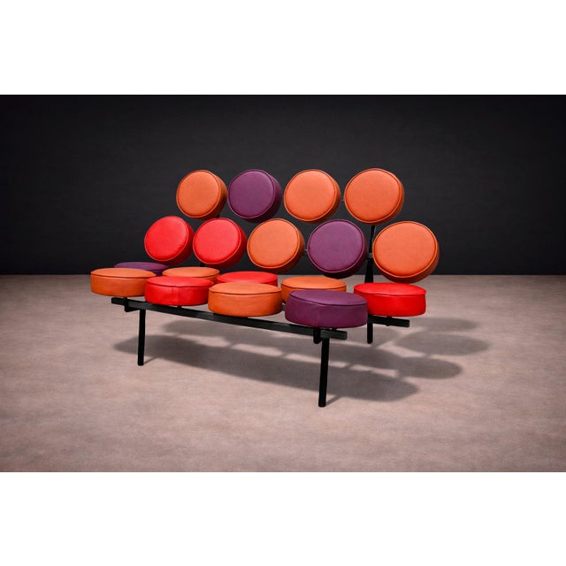 Mid-Century Modern Marshmallow” Sofa, George Nelson, 1956 - Lot 418A For Sale - Image 3 of 12
