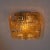 Several Square Amber Glass Flush Mounts, 1960 For Sale - Image 14 of 16