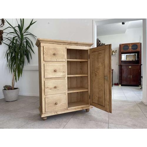 Farmhouse Bread Cabinet For Sale - Image 14 of 18