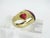 Ring in Plated Silver and Crystal from Daum, France, 1990s For Sale - Image 12 of 18