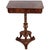 Baroque Antique Sewing Table in Walnut, 1830 For Sale - Image 3 of 18