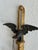 Neoclassical Pair of Antique Italian Carved Wood Candle Power Neoclassical Wall Sconces. For Sale - Image 3 of 7