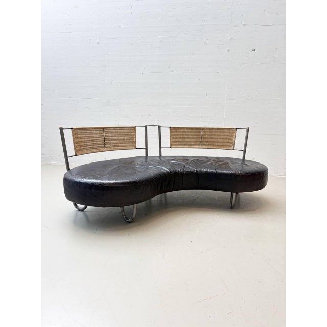 Fantasy Island Leather Sofa by Kurt Beier, 1980s For Sale - Image 18 of 18