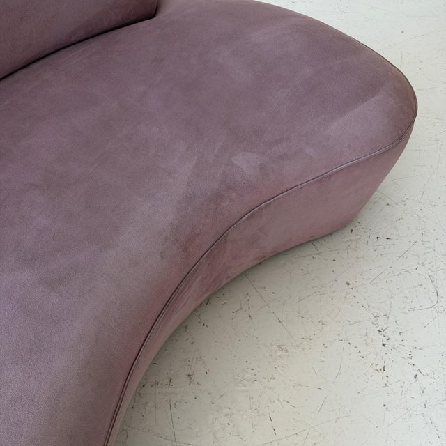 Mid-Century Modern Zoe Sofa by Vladimir Kagan for American Leather For Sale - Image 3 of 8