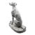 Vintage-Style Cast Iron Pointer Garden Sculpture Dog For Sale