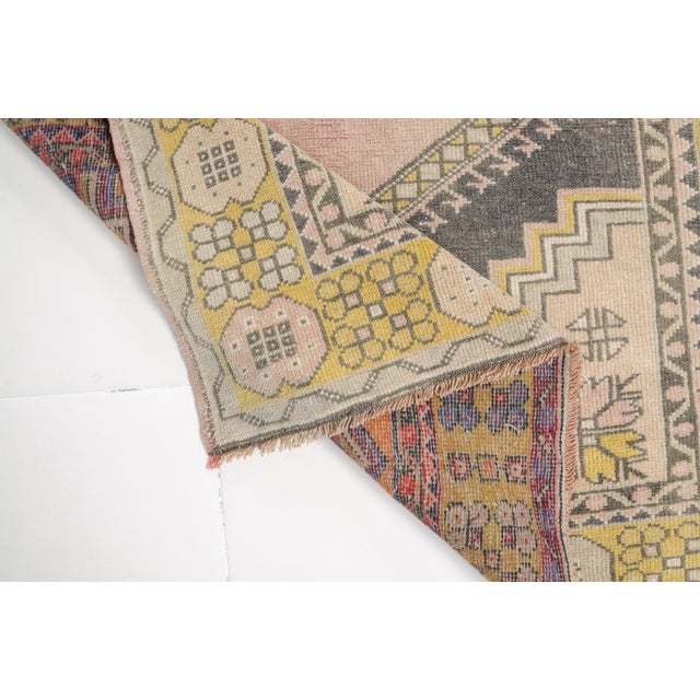 Vintage Anatolian Oushak Rug For Sale - Image 9 of 10