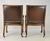 Pair of Theodore Alexander Regency Style Carved Lion & Hairy Paw Caster Armchairs in Brown Leather For Sale - Image 9 of 17