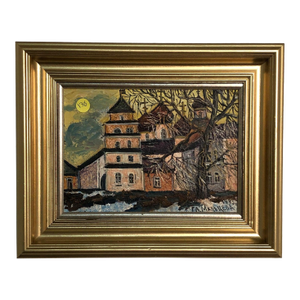 Winter 2 Original Oil Painting 1993 Signed on the Bottom