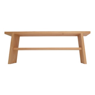 A Bench in Fir by Mauro Dell'Orco For Sale