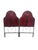 Set of Headboards in Iron and Sheet Metal Painted in Rosewood Colour, 1920s-1930s For Sale - Image 15 of 15