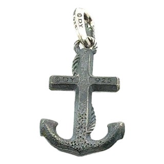 1990s David Yurman Maritime Anchor Pendant Sterling Silver Estate For Sale