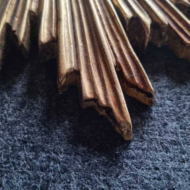 1970s Gilt Sun Mirror, 1970s For Sale - Image 5 of 7