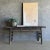 Mid-Century Modern Vintage Painted Elm Wood Console Table With Drawers For Sale - Image 3 of 14