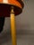 Italian Neoclassical Marble Top Lamp Table With Mahogany & Brass Base, Circa 1950 For Sale - Image 10 of 12