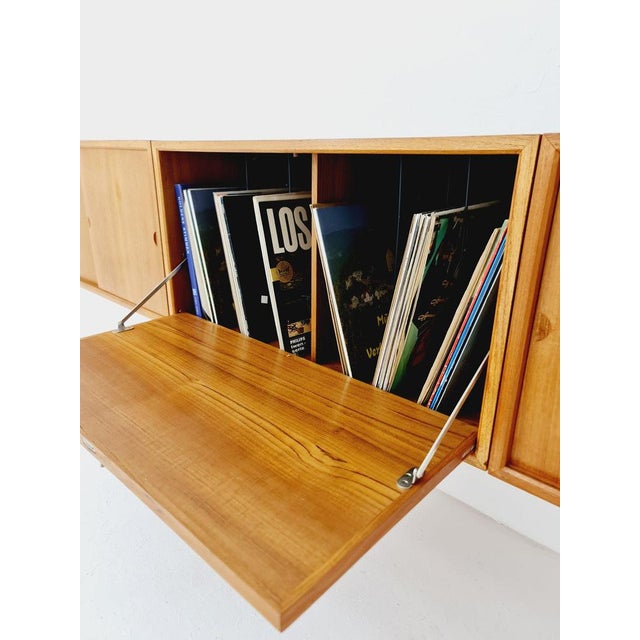 Mid-Century Danish Teak Floating Sideboard by Poul Cadovius for Royal, 1960s For Sale - Image 11 of 12