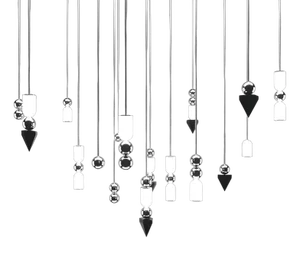 Laur Deluxe Cluster Led Chandelier by Ovature Studios, Set of 17