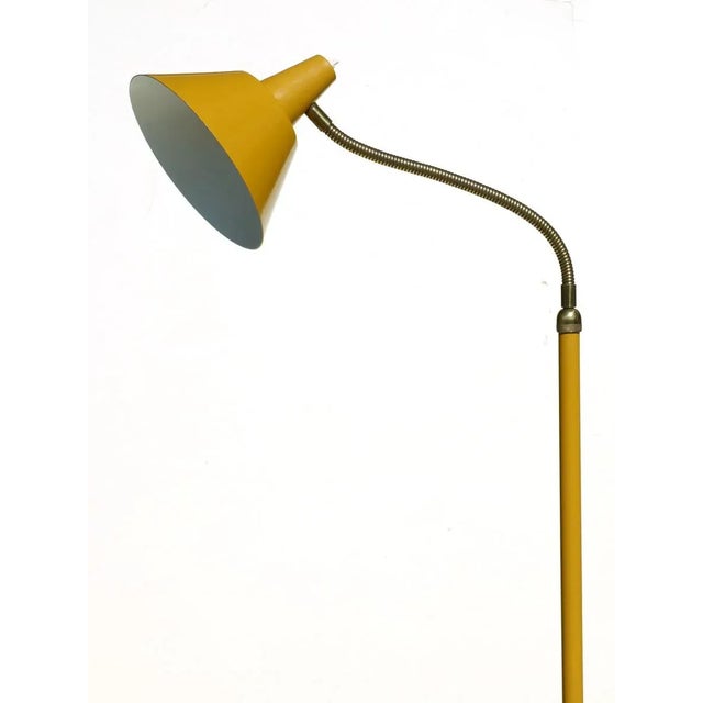 Mid-Century Floor Lamp from Stilnovo, 1950s, in Flawless conditions. Designed 1950 to 1959 European Plug (up to 250V).The...
