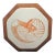 Vintage McAm Seashell Conch Shell Ceramic Plaque Art Decor For Sale