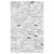 Galaxy Cowhide & Sari Silk Silver Area Rug, 5' 0'' X 8' 0'' For Sale - Image 4 of 4