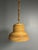 Mid-Century Modern Mid-Century Italian Pencil Reed Rattan Bamboo and Brass Hanging Pendant Lamp, 1970s For Sale - Image 3 of 14