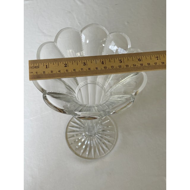 William Yeoward Lenora Crystal Vase For Sale In Chicago - Image 6 of 10