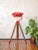 Surgical Hospital Spotlight Floor Lamp on Wooden Tripod from Heraeus Hanaulux, 1990s For Sale - Image 4 of 16