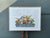 This monumental original watercolor painting is a breathtaking celebration of botanical beauty, perfectly capturing the...