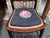 Wood Antique Victorian Style Floral Decorated Grain Painted Side Chair For Sale - Image 7 of 15