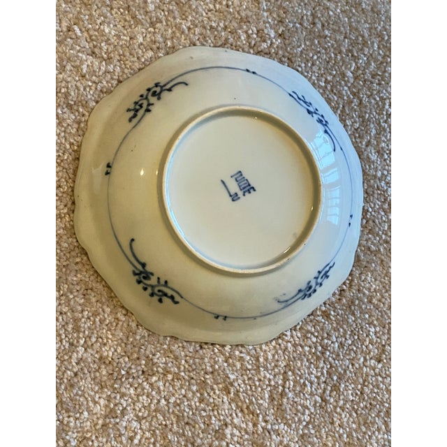 1950s 1950s Vintage Hand Painted Asian Decorative Plate For Sale - Image 5 of 8