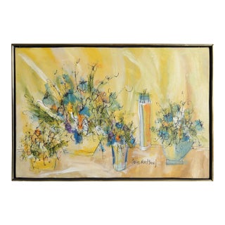 Flowers 2, Susan Pear Meisel, Painting For Sale