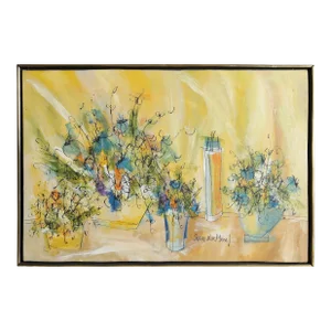 Flowers 2, Susan Pear Meisel, Painting