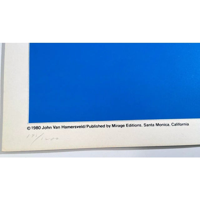 John Van Hamersveld, Oceanliners, the Cooper-Hewitt Museum Hand Printed Silkscreen Limited Edition Print Holiday Sale For Sale - Image 4 of 5