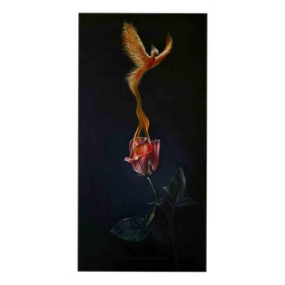 Svetoslav Stoyanov, Rising, 2023, Oil Painting on Canvas For Sale
