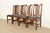 Late 20th Century Stickley Mission Oak Arts & Crafts Spindle Back Dining Chairs | Set of Four For Sale - Image 5 of 15