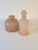 Mid 20th Century Cenedese Lidded Italian Pink Apothecary Glass for Vanity - Set of 2 For Sale - Image 5 of 6