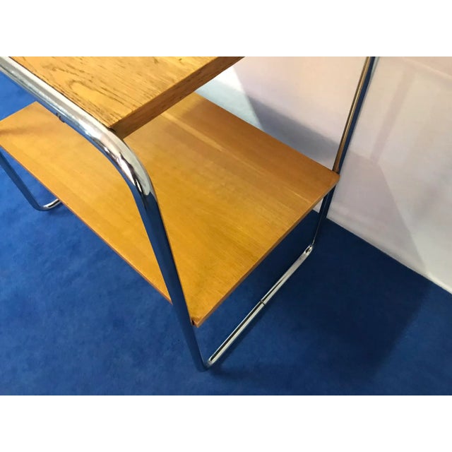 Bauhaus Chrome Side Table from Kovona, 1930s For Sale - Image 3 of 8