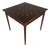 Vintage Italian Faux Bamboo Fruitwood Game Table For Sale