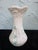 Belleek Pottery Ltd. Vintage Belleek Ireland Shamrock Porcelain Bud Vase With Textured Flared Rim For Sale - Image 4 of 9