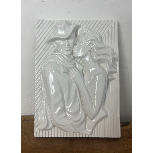 Swedish Pop Art Ceramic Wall Plaque by Ewa Jarenskog for Jie Gantoft, 1970s For Sale - Image 18 of 18