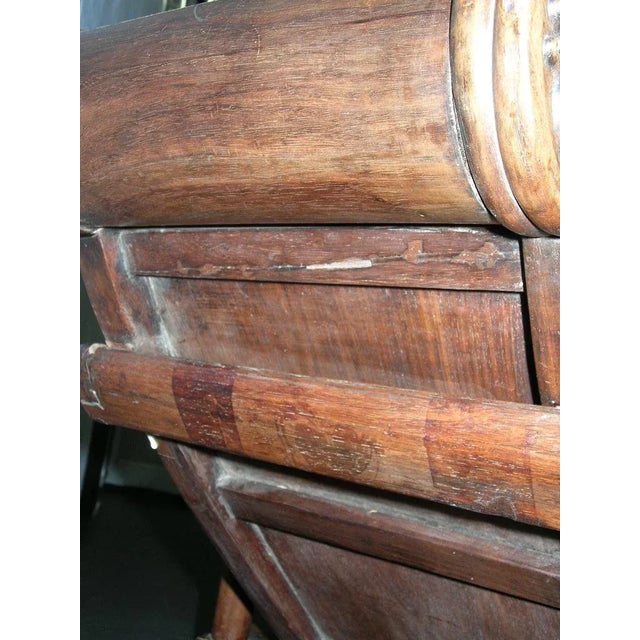 19th Century Chinese Hongmu Hardwood Reclining Chair For Sale - Image 9 of 11