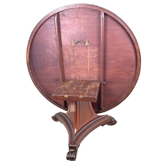 Early 19th Century Large Regency Mahogany Hall Centre Table, 1820 For Sale - Image 5 of 13