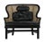 Mid-Century Modern NOIR Marabu Chair, Charcoal Black with Leather For Sale - Image 3 of 5