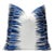 Azul Multi Embroidered Throw Pillow With Feather Down Insert For Sale