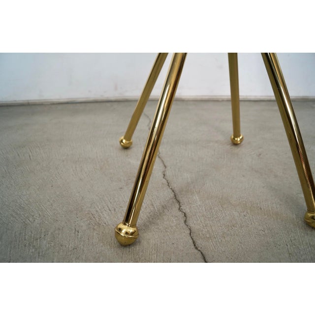 1980’s Hollywood Regency Brass Free Standing Coat Rack For Sale - Image 12 of 12