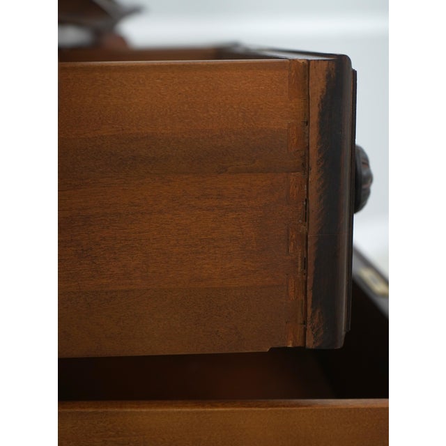 Romweber Rom Weber Walnut Continental 6 Drawer Dresser Chest For Sale - Image 4 of 18