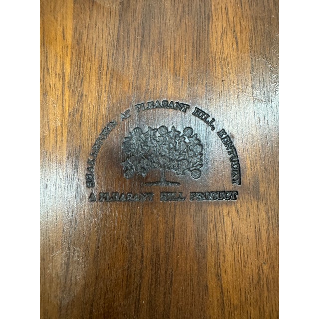 Late 20th Century Late 20th Century Federal Style Side Table For Sale - Image 5 of 5