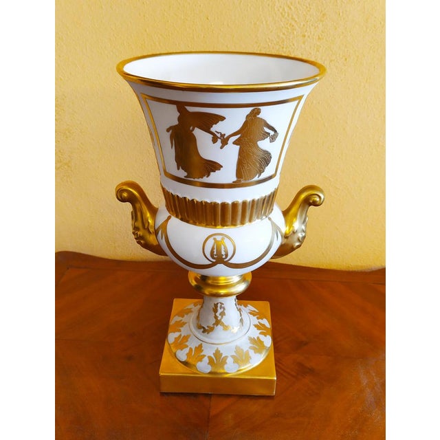 Porcelain Vase by Arrigo Finzi, 1950s For Sale - Image 4 of 8