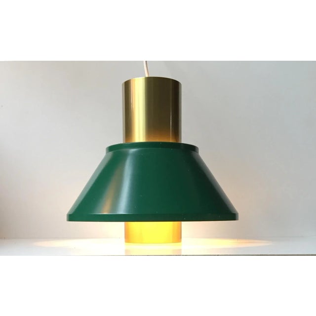 This model Life lamp was designed by Jo Hammerborg and manufactured by Fog & Mørup in Denmark during the 1970s. It...